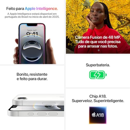 Apple iPhone 16e de 128 GB — Preto - Imagem 4